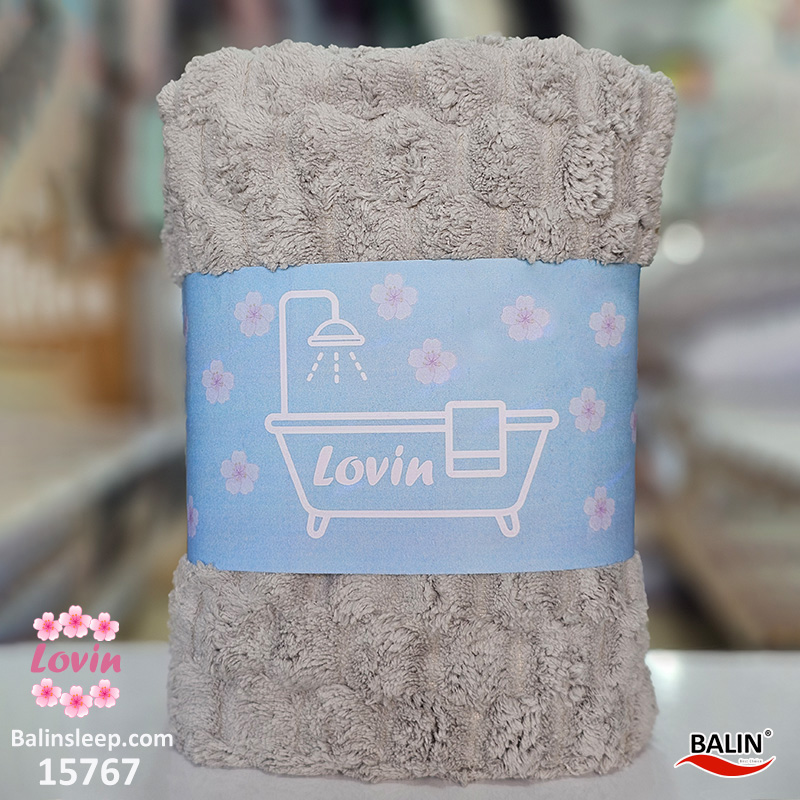 حوله استخری میکروفایبر طوسی